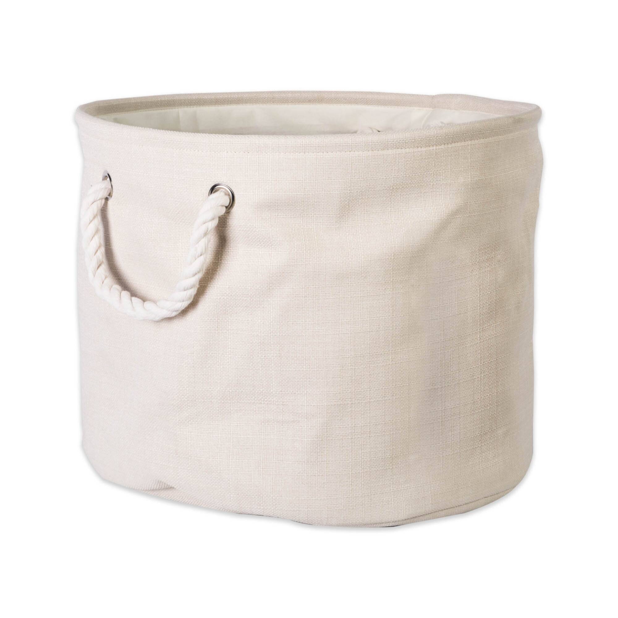 DII® Large Round Variegated Polyester Bin